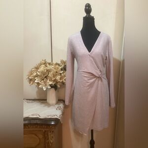 NEW Women’s Elegant Pink Wrap Dress​
